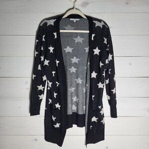 Heart N Crush Star Cardigan Soft Cozy Open Front